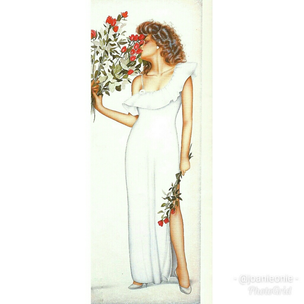 HP 🌹 VINTAGE NOS Cream Slipdress Trend - Picture 2 of 6